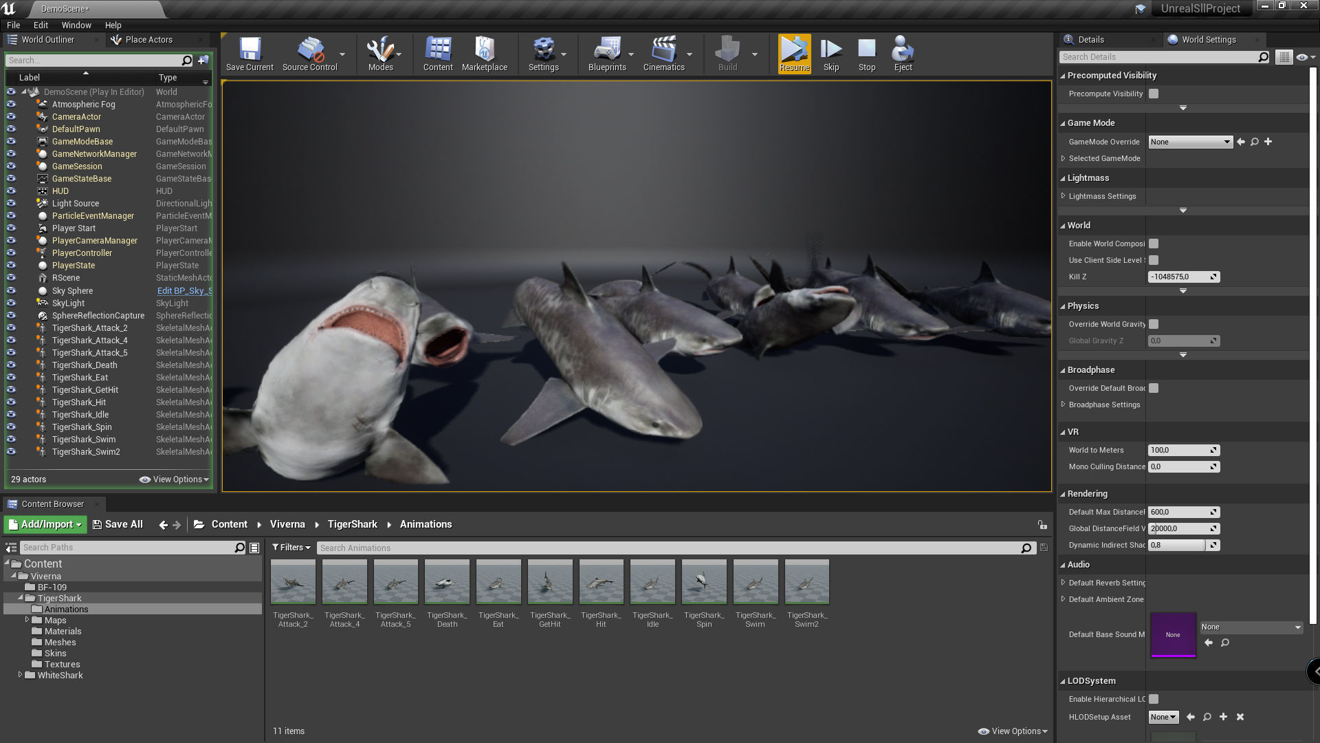 Tiger Shark - GameReady Low-poly 3D model_11