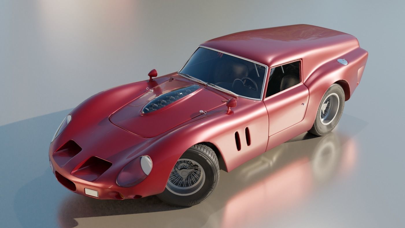 Ferrari 250 GT Breadvan Le Mans 1962f 3D model | CGTrader