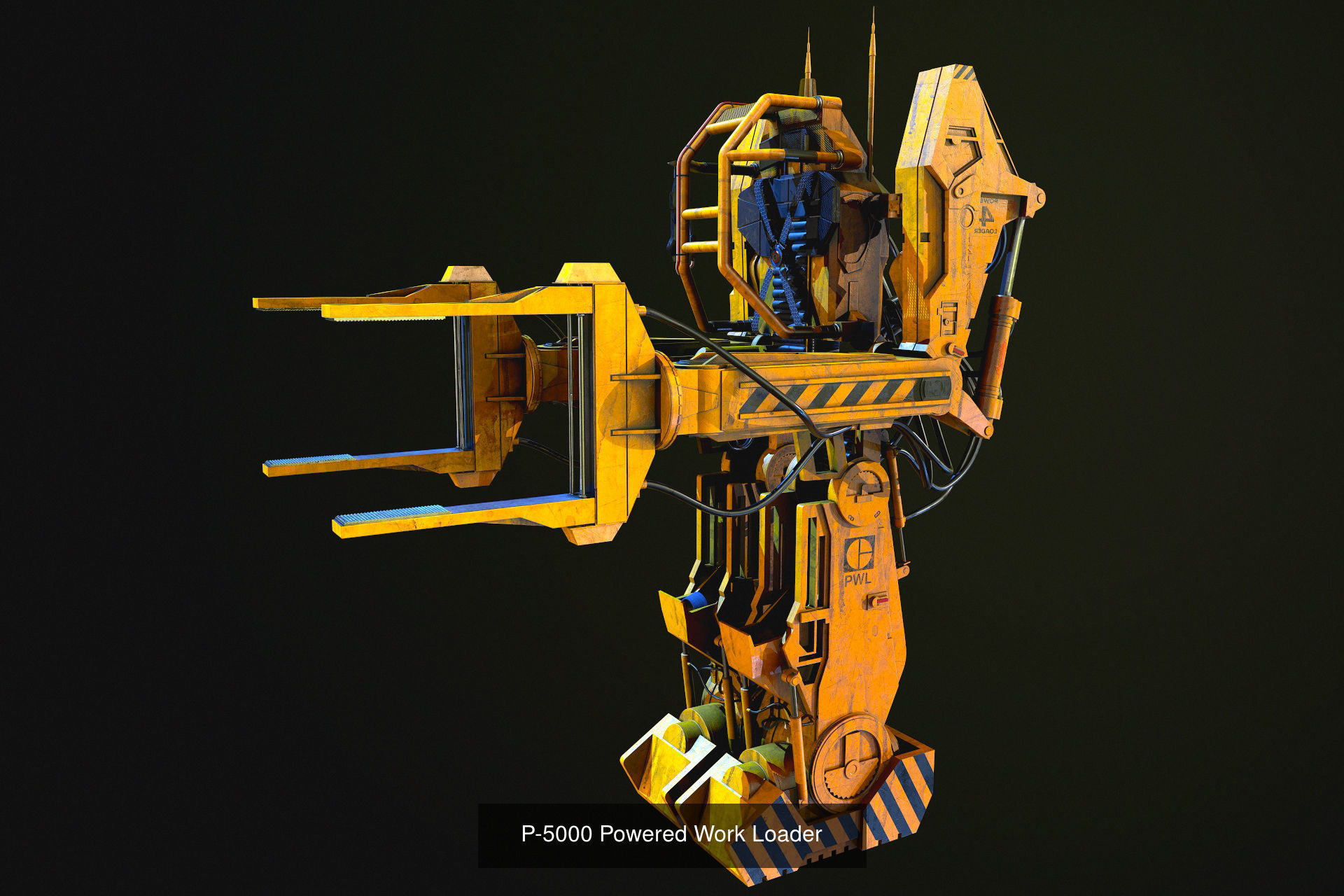 10 Equipment Aliens 3D Model Collection_9