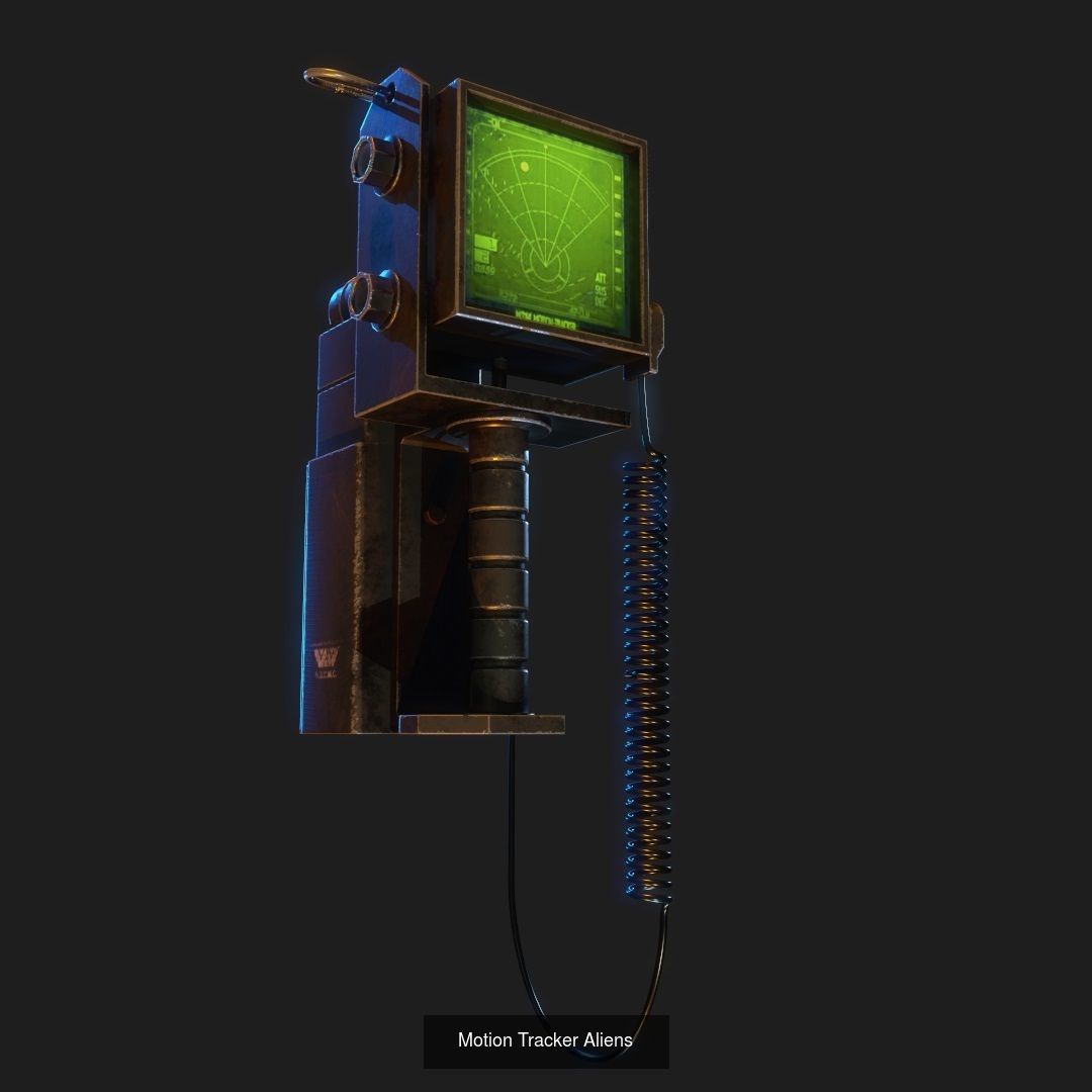 10 Equipment Aliens 3D Model Collection_6