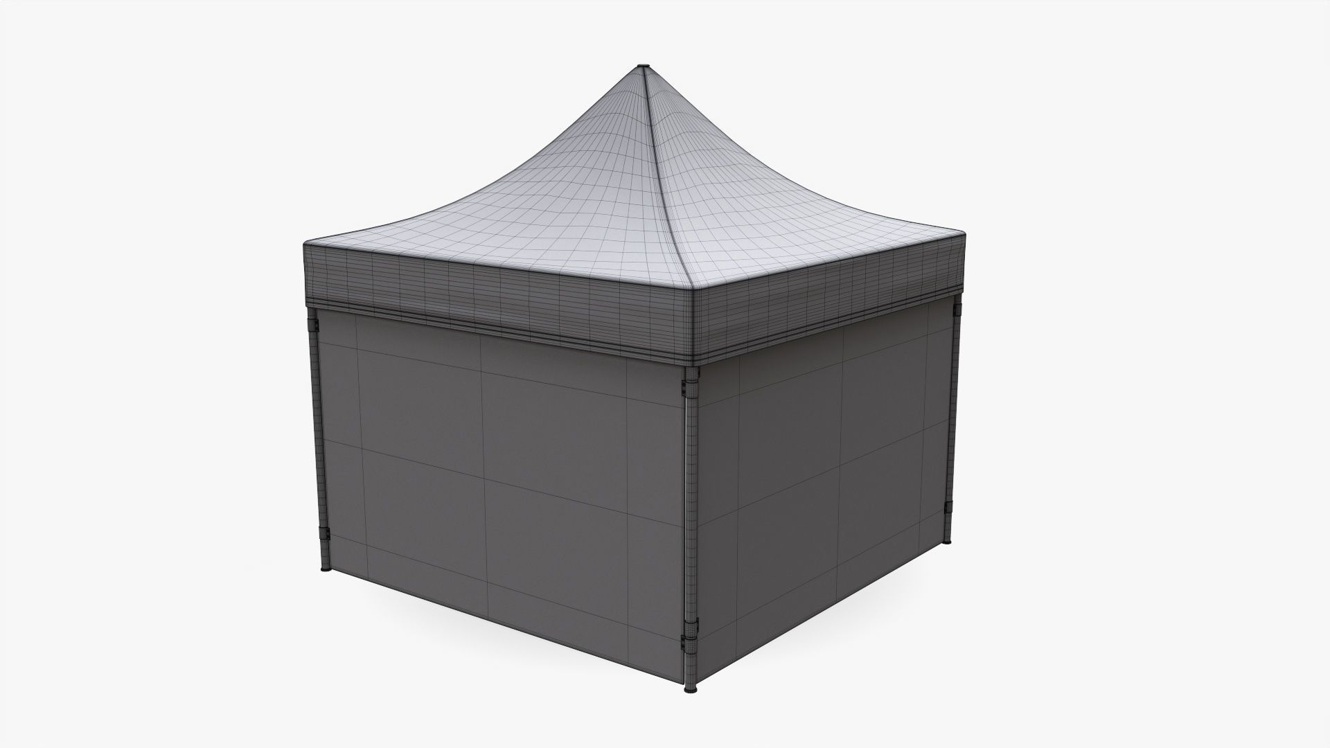 Display tent mockup 02 3D model_11