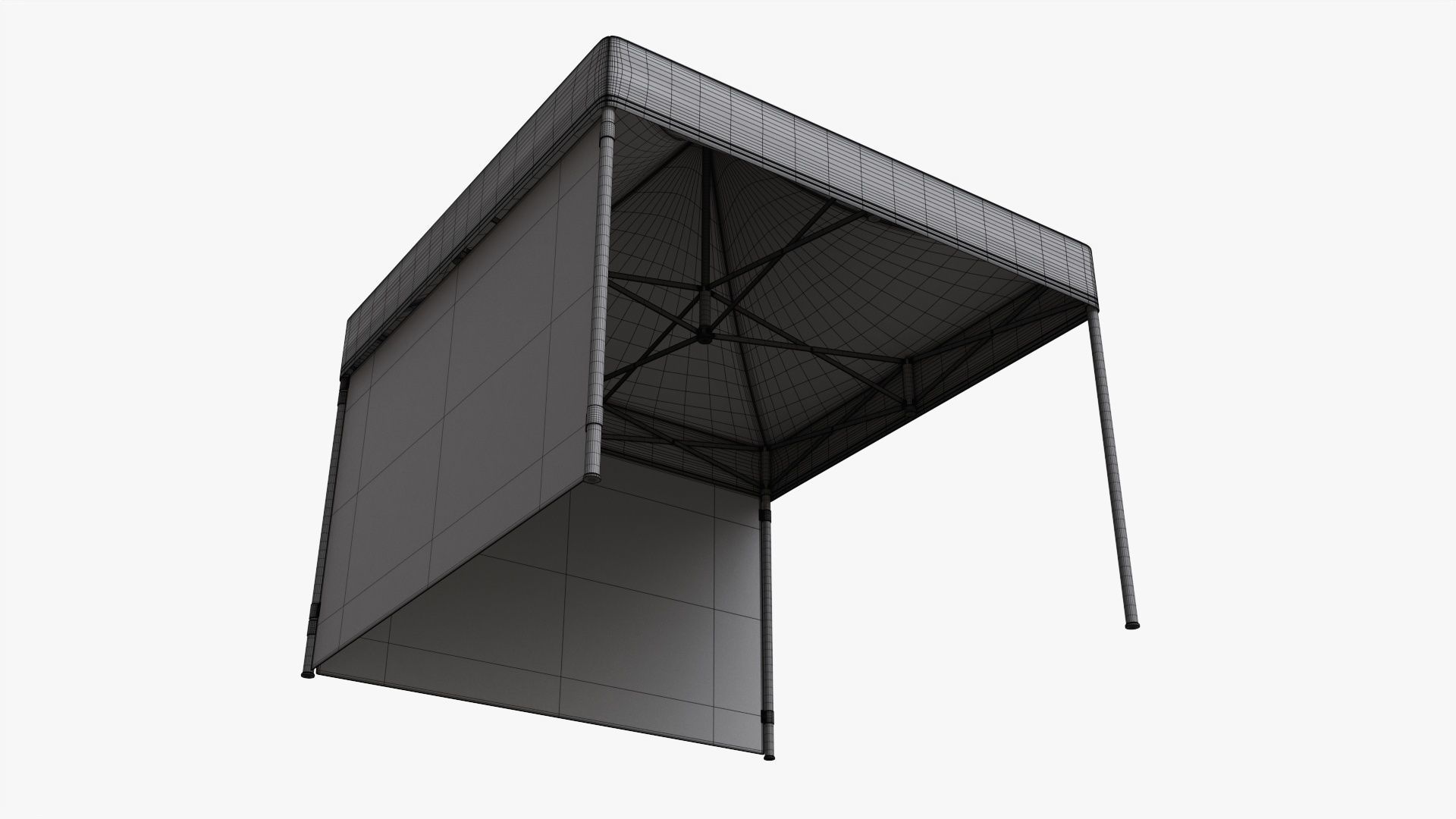 Display tent mockup 02 3D model_12