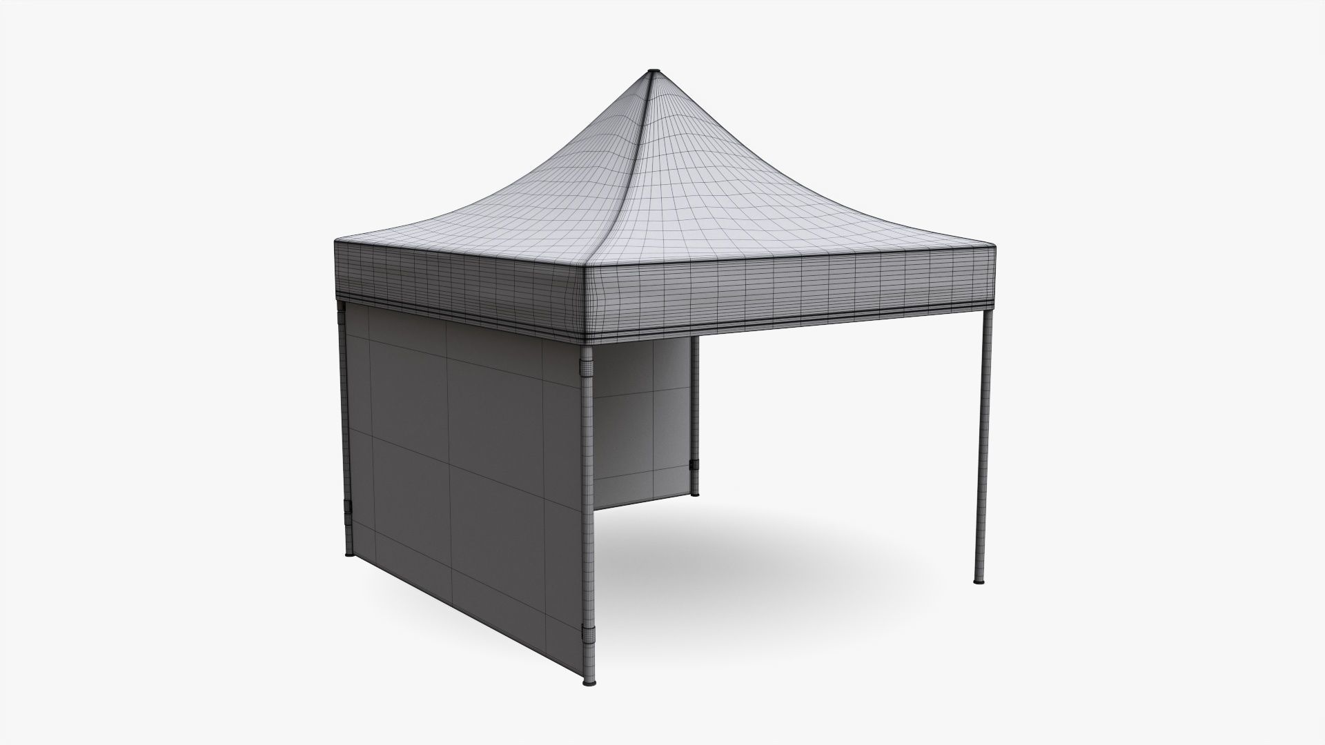 Display tent mockup 02 3D model_10