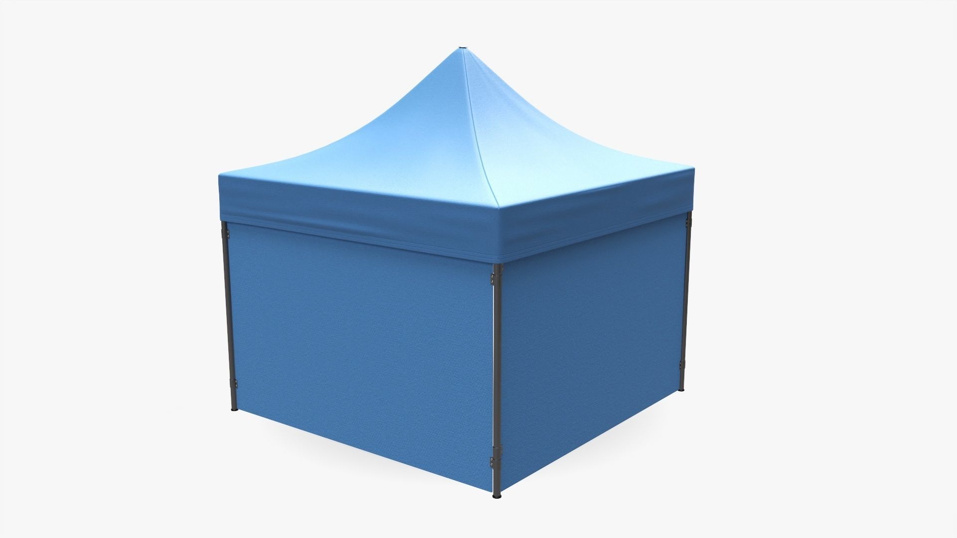 Display tent mockup 02 3D model_1