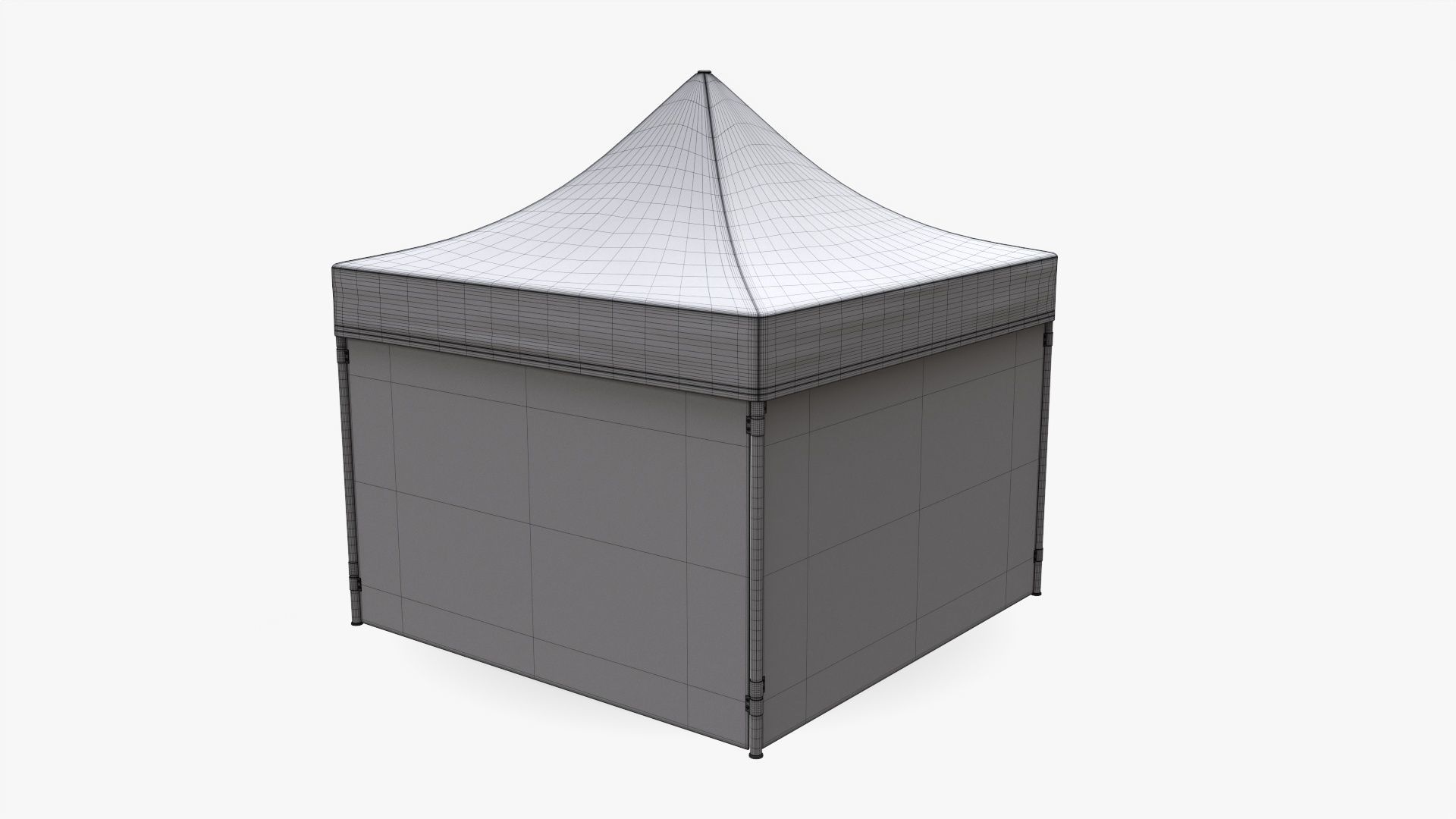 Display tent mockup 04 3D model_14