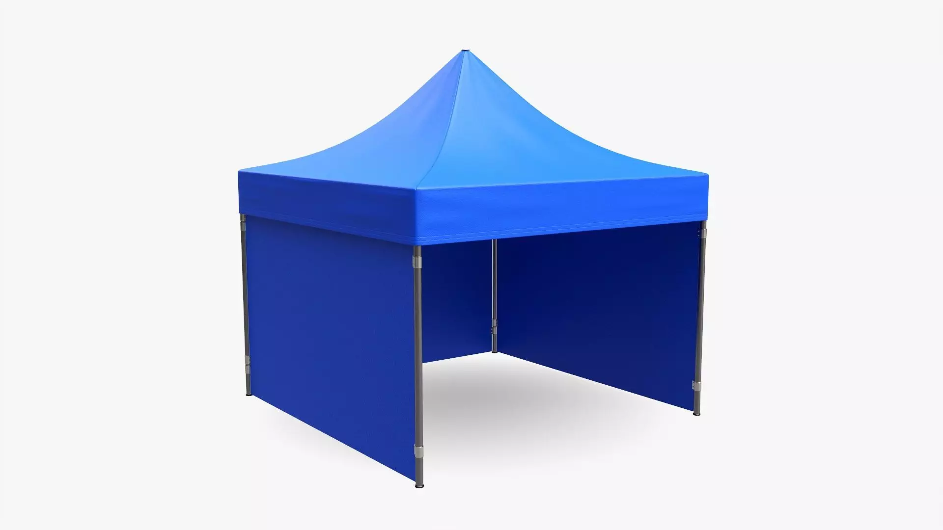 Display tent mockup 04 3D model_0
