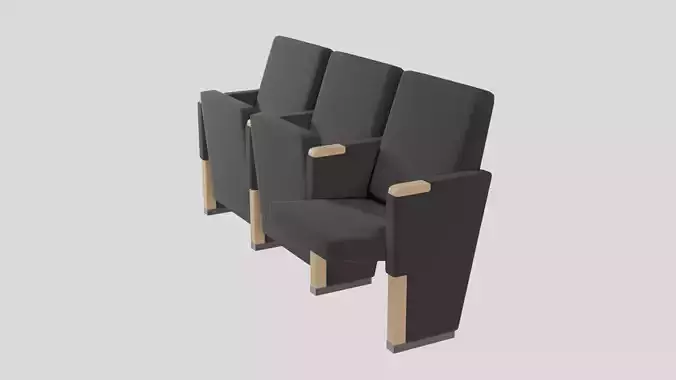 Auditorium Chair 3D model