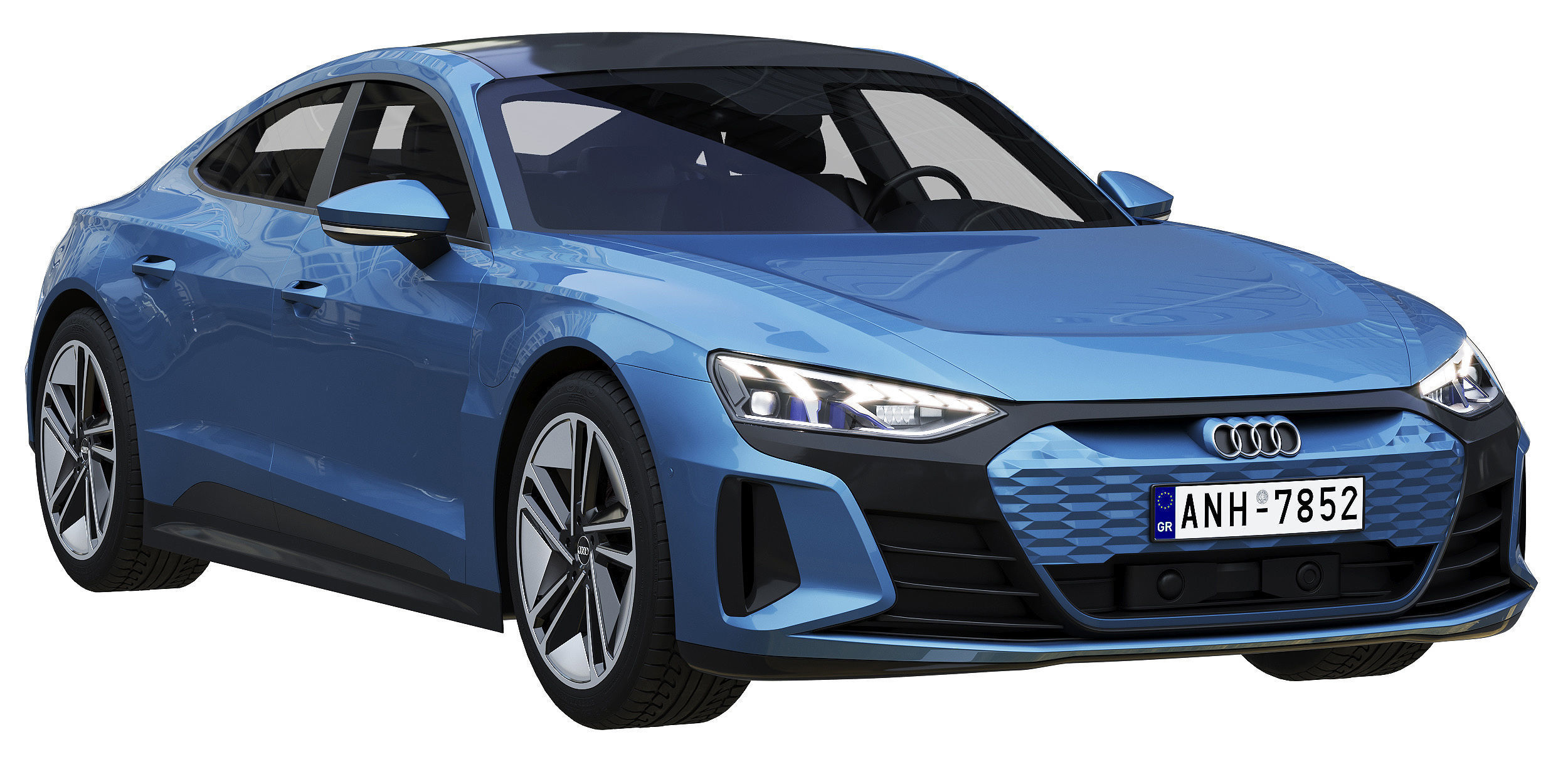 Audi RS e-tron GT 3D model_1