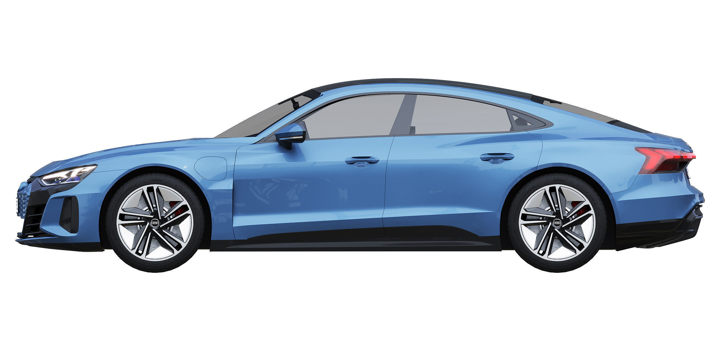 Audi RS e-tron GT 3D model_5