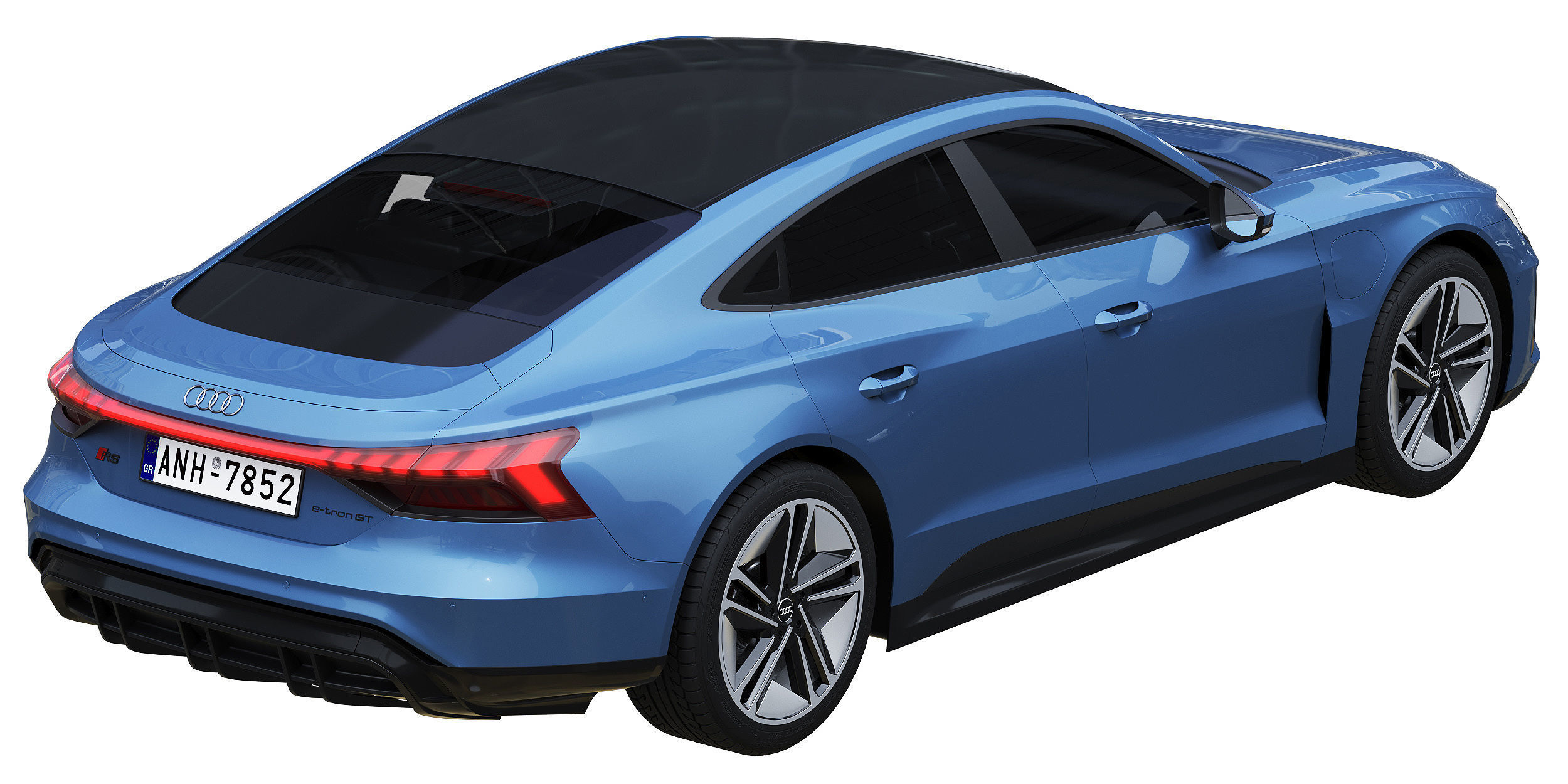 Audi RS e-tron GT 3D model_4