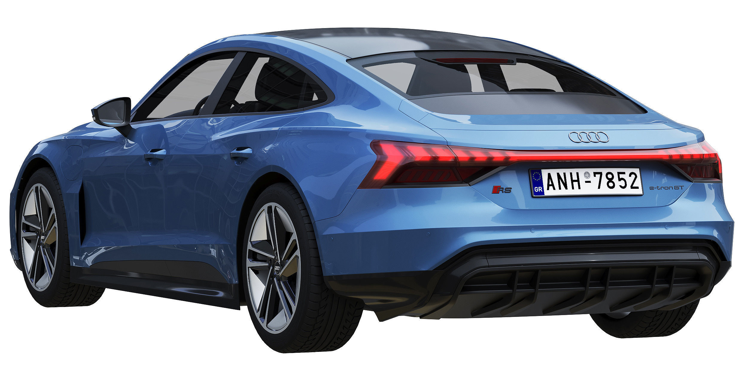 Audi RS e-tron GT 3D model_2