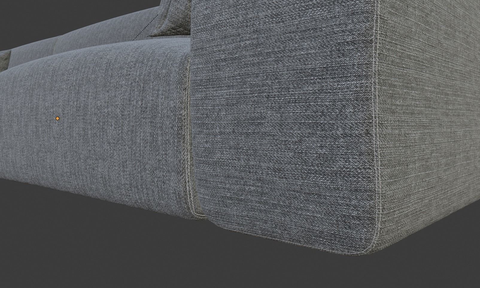 Modern sofa for archviz Free 3D model_13