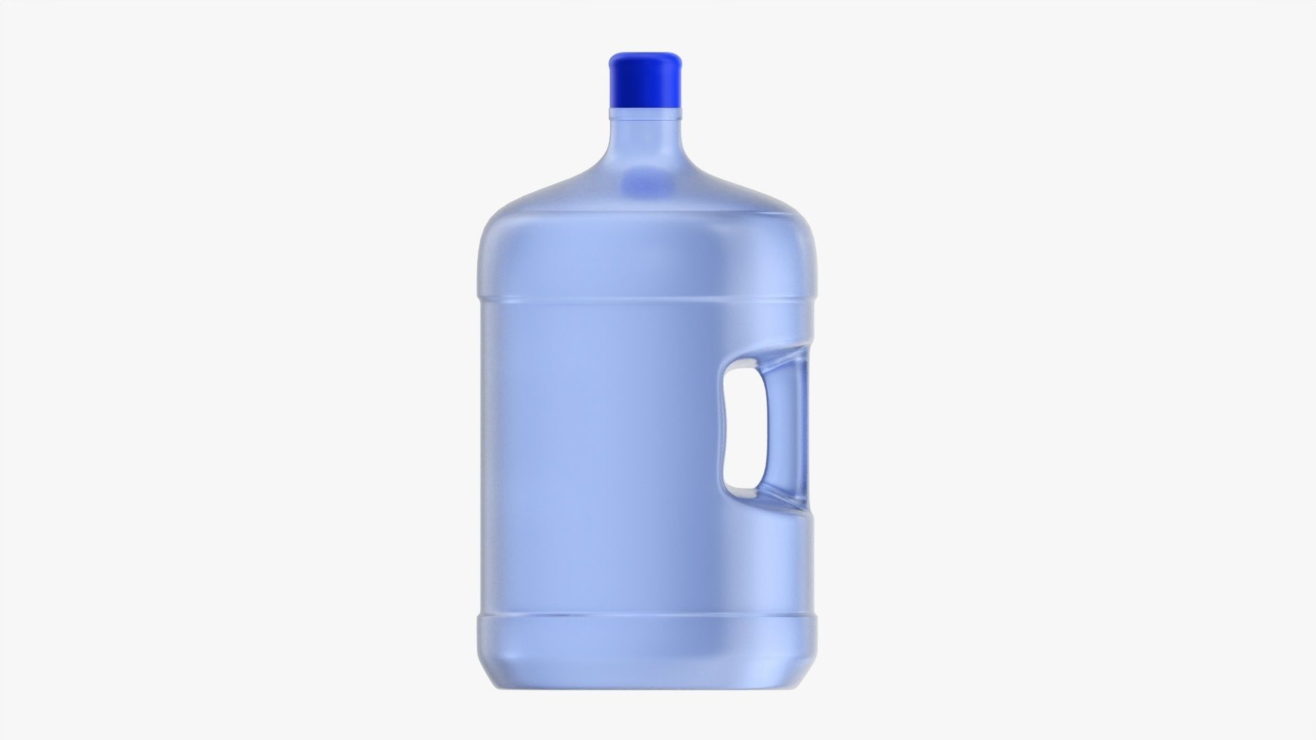 Drinking water bottle large 3D model_5