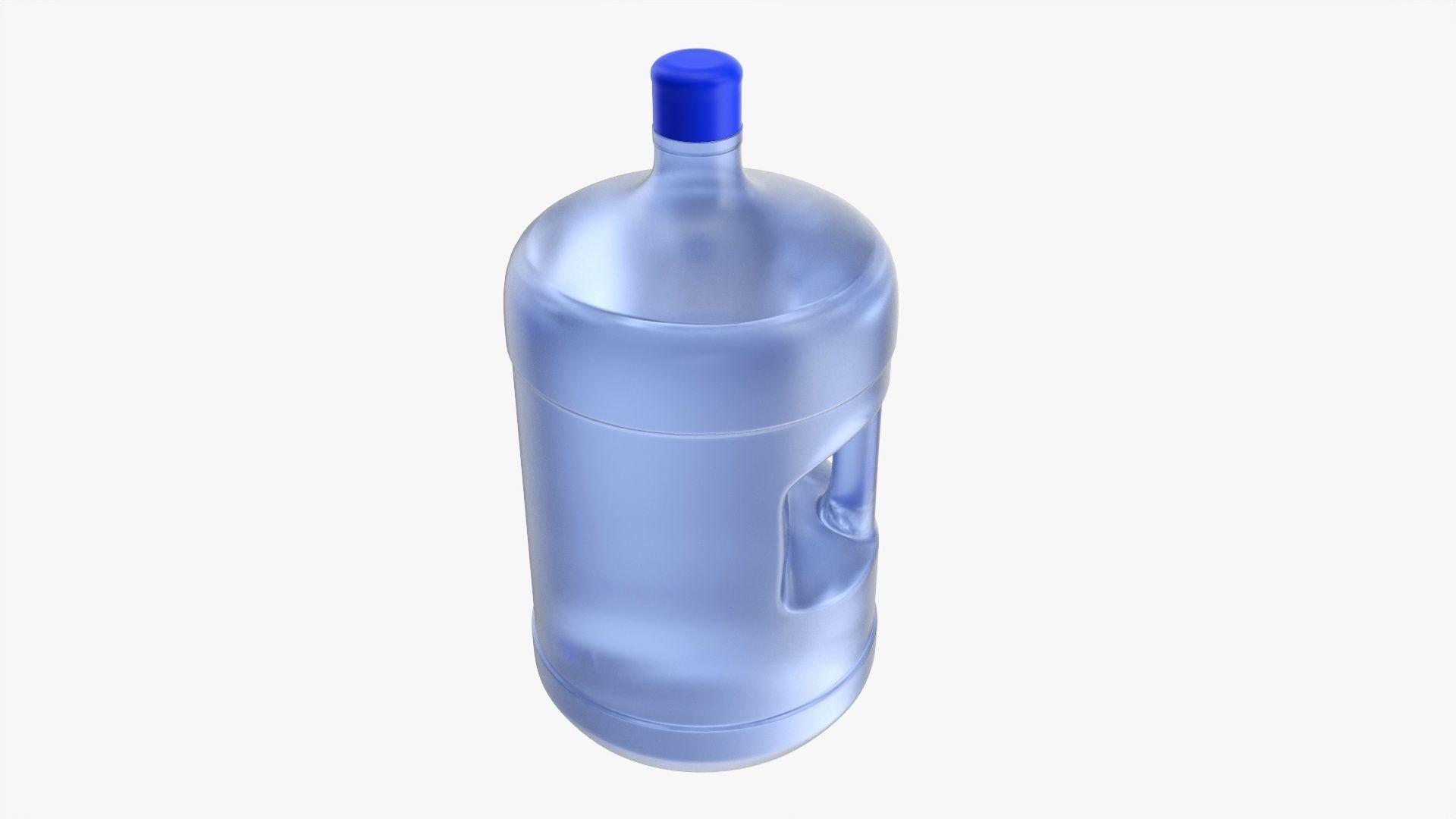 Drinking water bottle large 3D model_2
