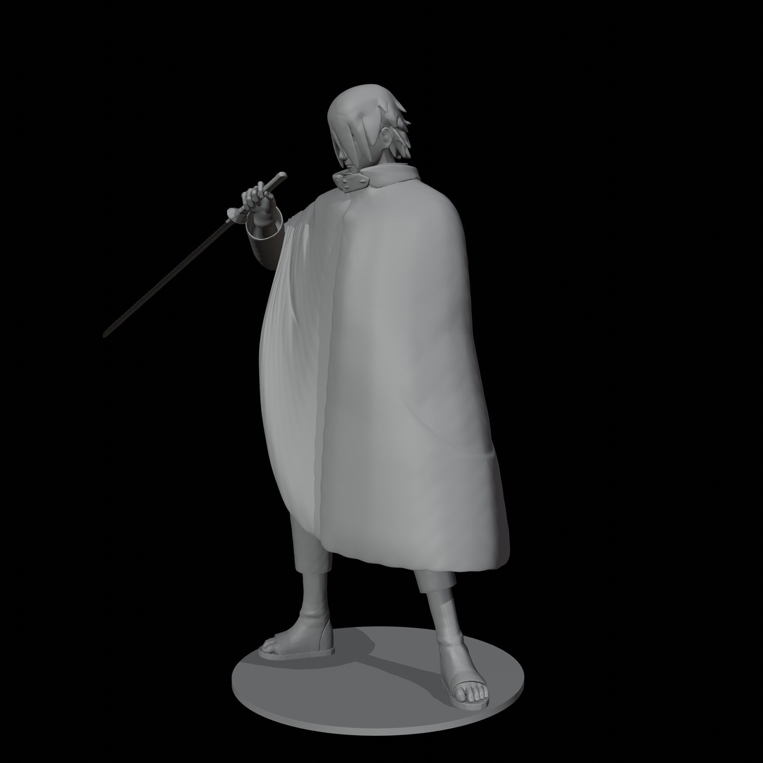 Uchiha Sasuke from Boruto 3D print model_3