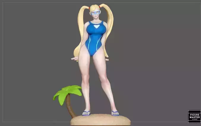 MIKA SWIMSUIT GIRL STREET FIGHTER GAME ANIME CHARACTER