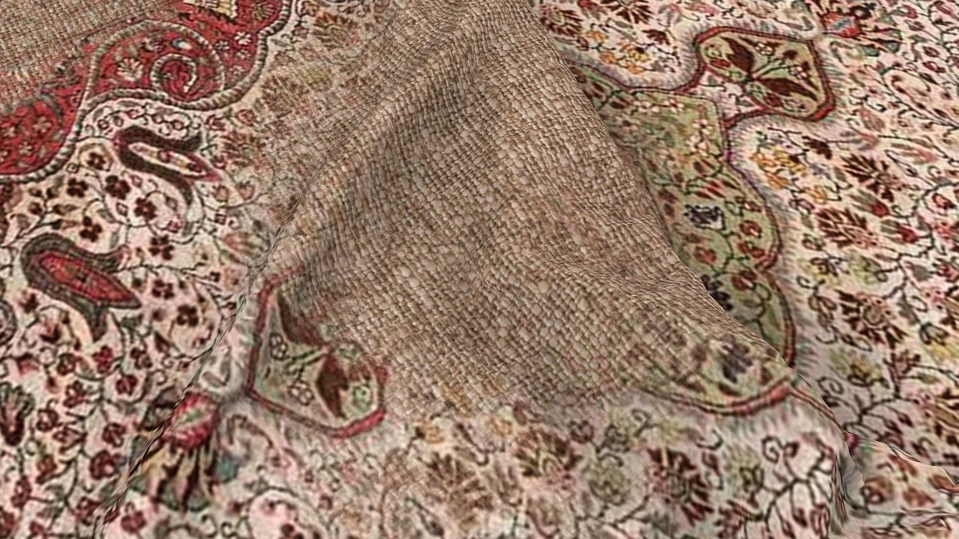 Old Rugs and Carpets 3D model_12