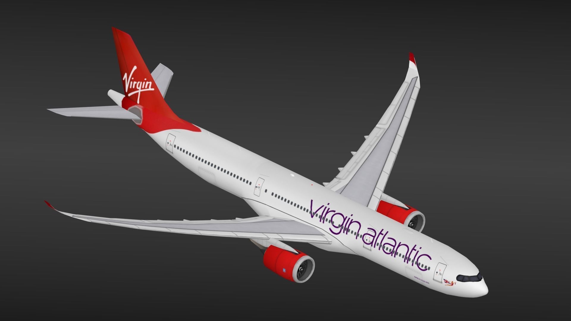 Airbus A330-900neo 3D Model 3D model_8