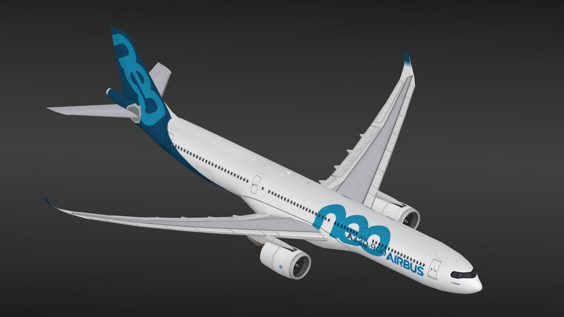 Airbus A330-900neo 3D Model 3D model_5