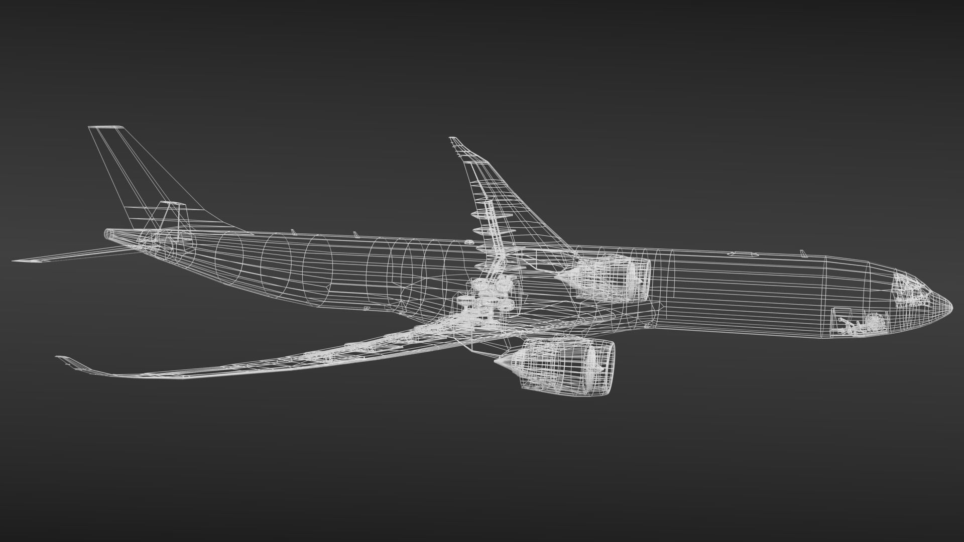 Airbus A330-900neo 3D Model 3D model_19