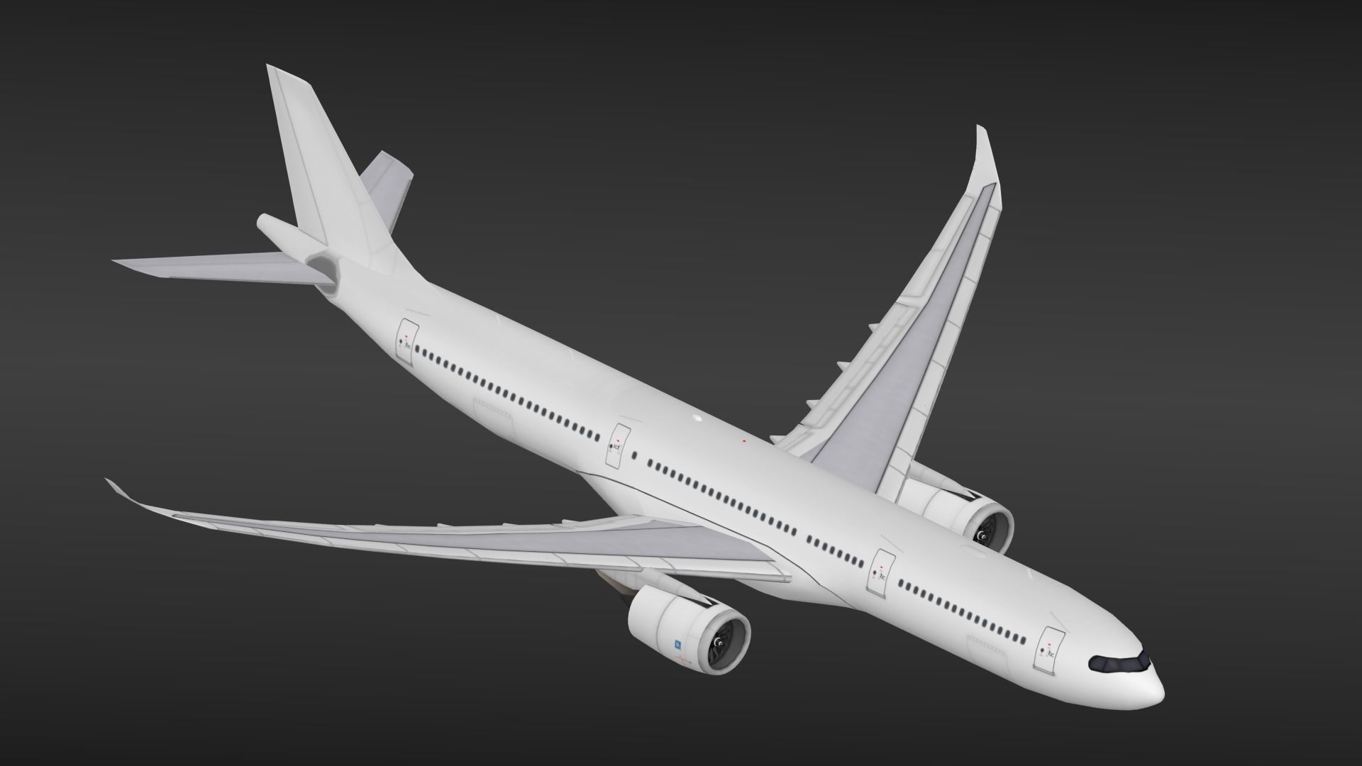 Airbus A330-900neo 3D Model 3D model_9