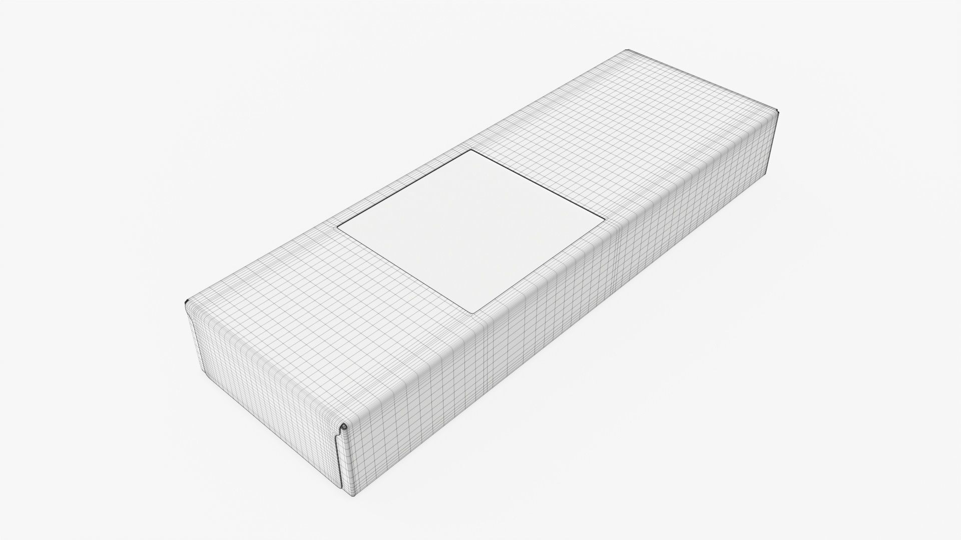 Spaghetti pasta in carboard box 02 3D model_7