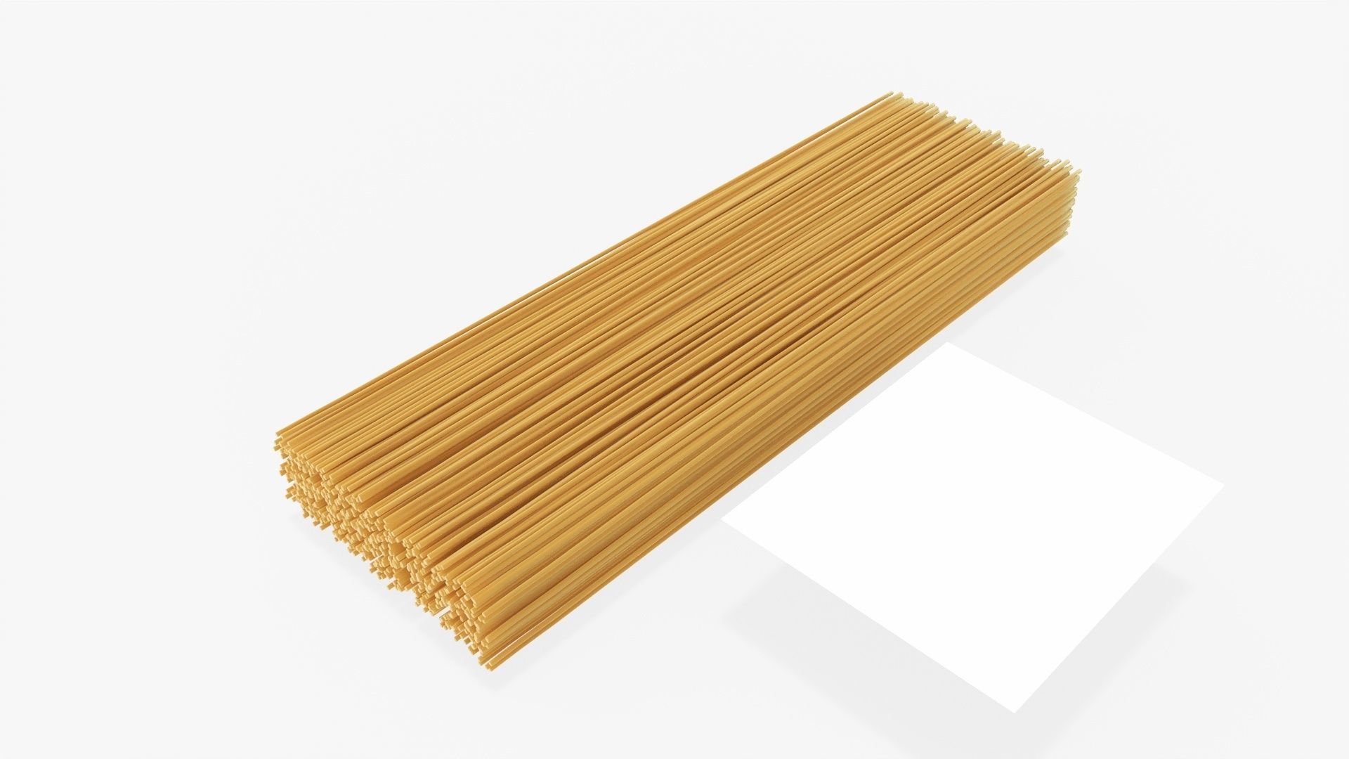 Spaghetti pasta in carboard box 02 3D model_1