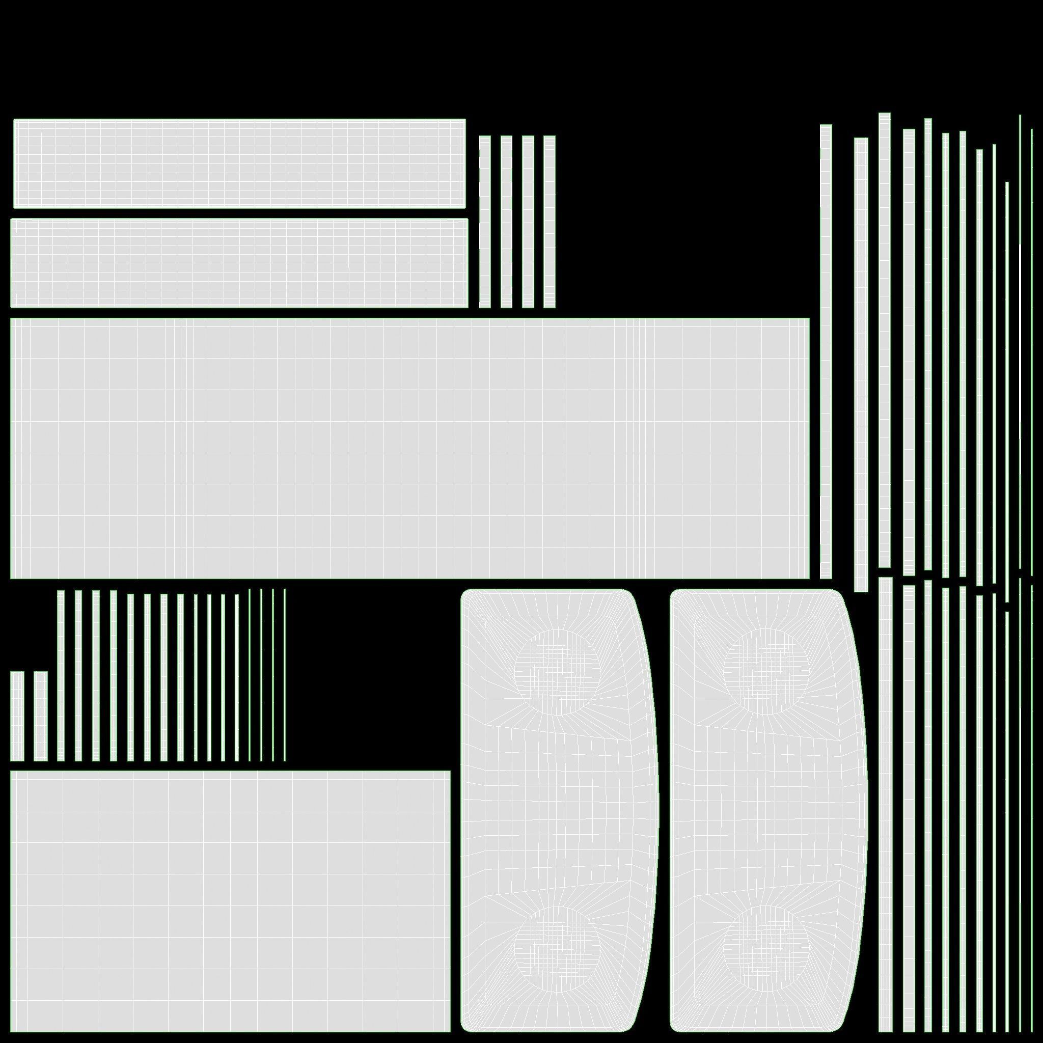 Promo stand large mockup 3D model_13