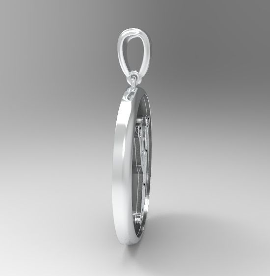 Alphabet Latin Y 3D print model_11