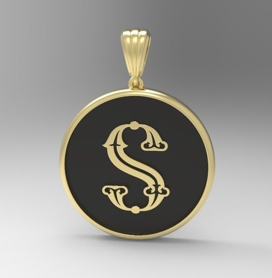 Alphabet Latin S 3D print model_2