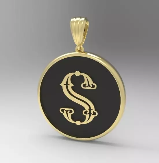 Alphabet Latin S 3D print model_0