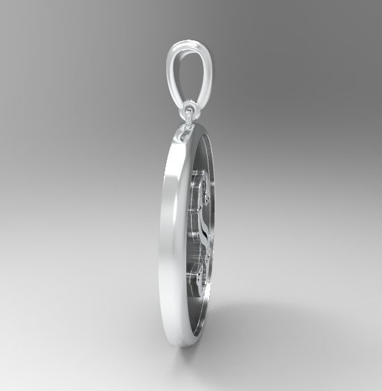 Alphabet Latin S 3D print model_11