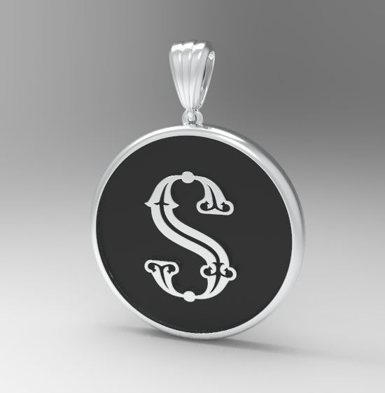 Alphabet Latin S 3D print model_20