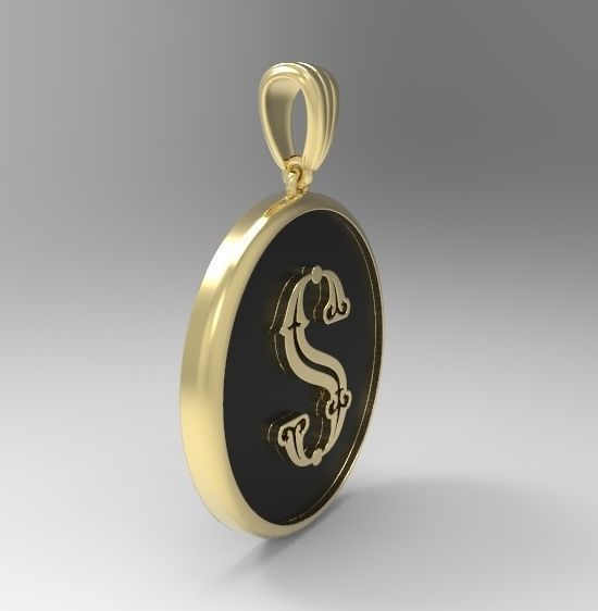 Alphabet Latin S 3D print model_5