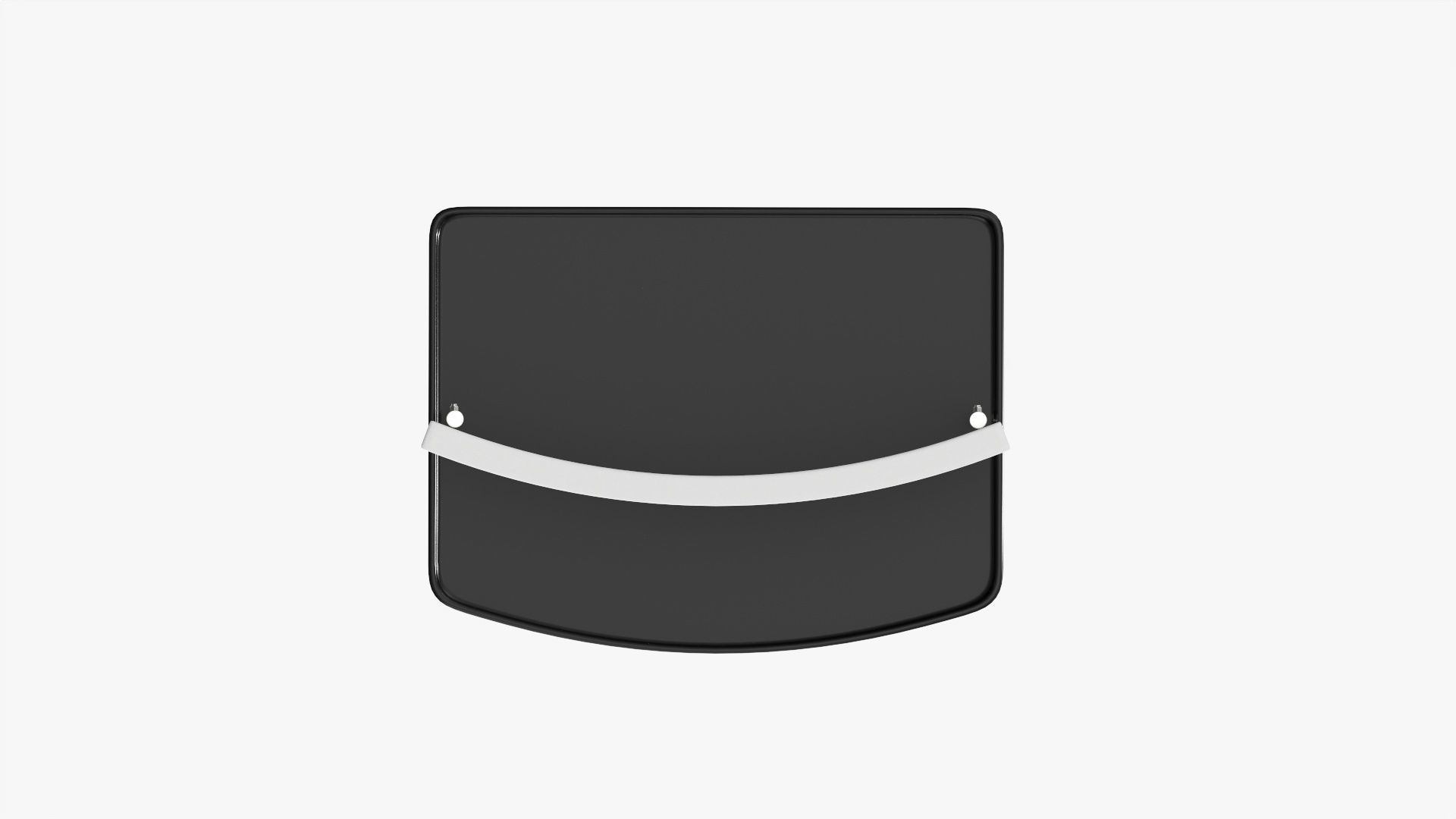 Small promo stand mockup 3D model_5