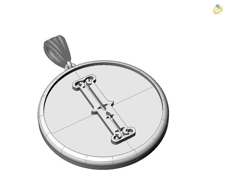 Alphabet Latin I 3D print model_1