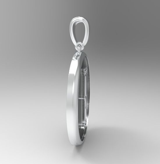 Alphabet Latin I 3D print model_11