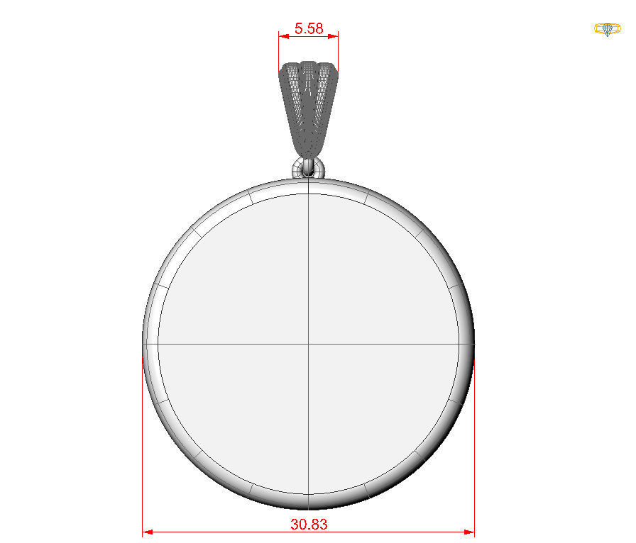 Alphabet Latin I 3D print model_30