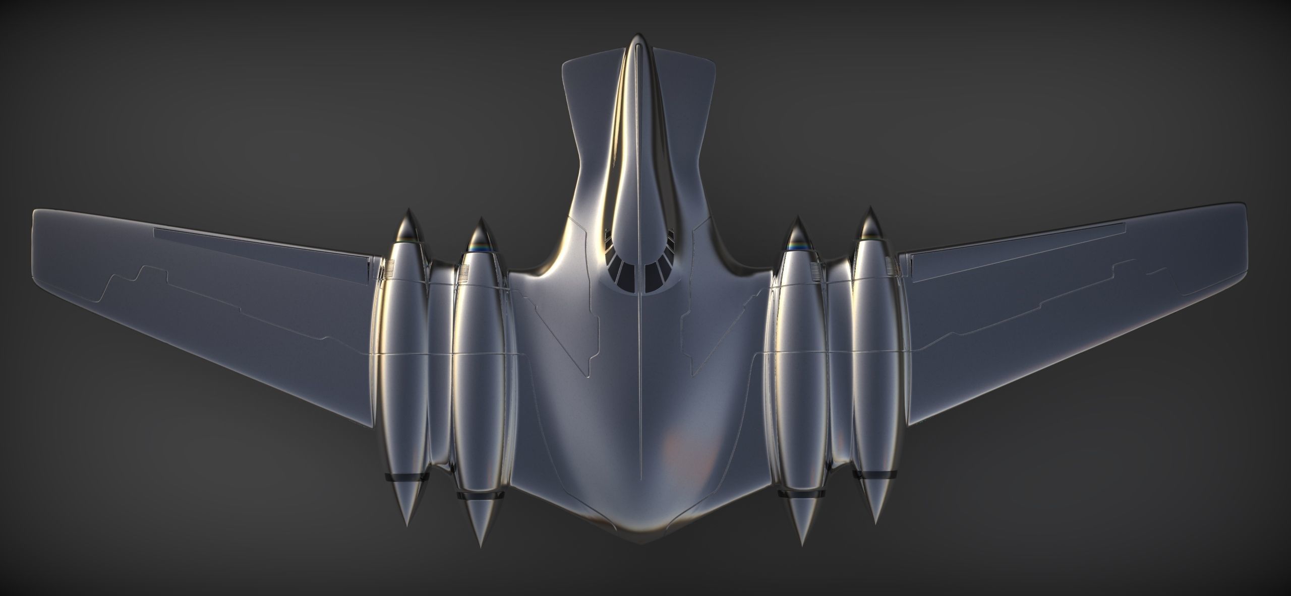 Starwars Naboo Cruiser Royal Diplomatic Ship  3D print model_4