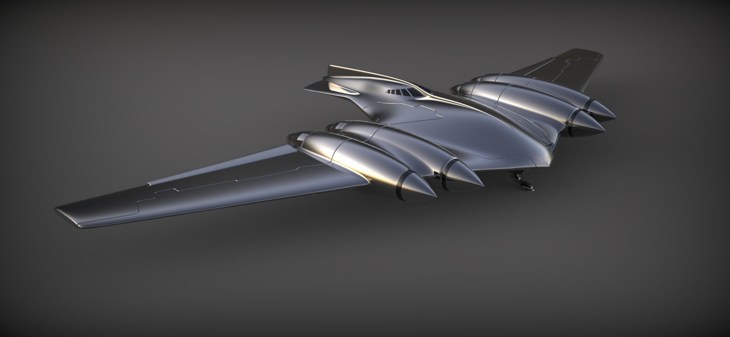 Starwars Naboo Cruiser Royal Diplomatic Ship  3D print model_3