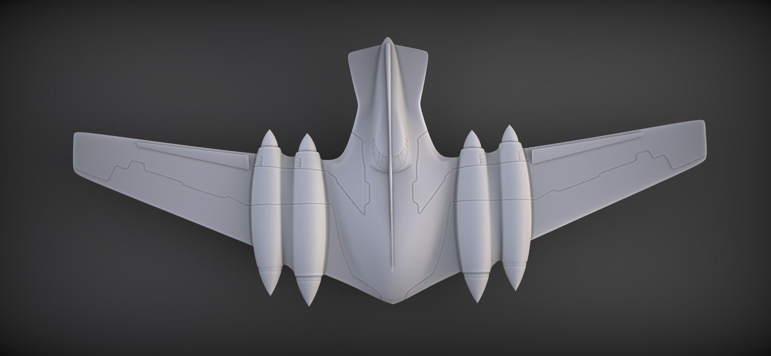 Starwars Naboo Cruiser Royal Diplomatic Ship  3D print model_13