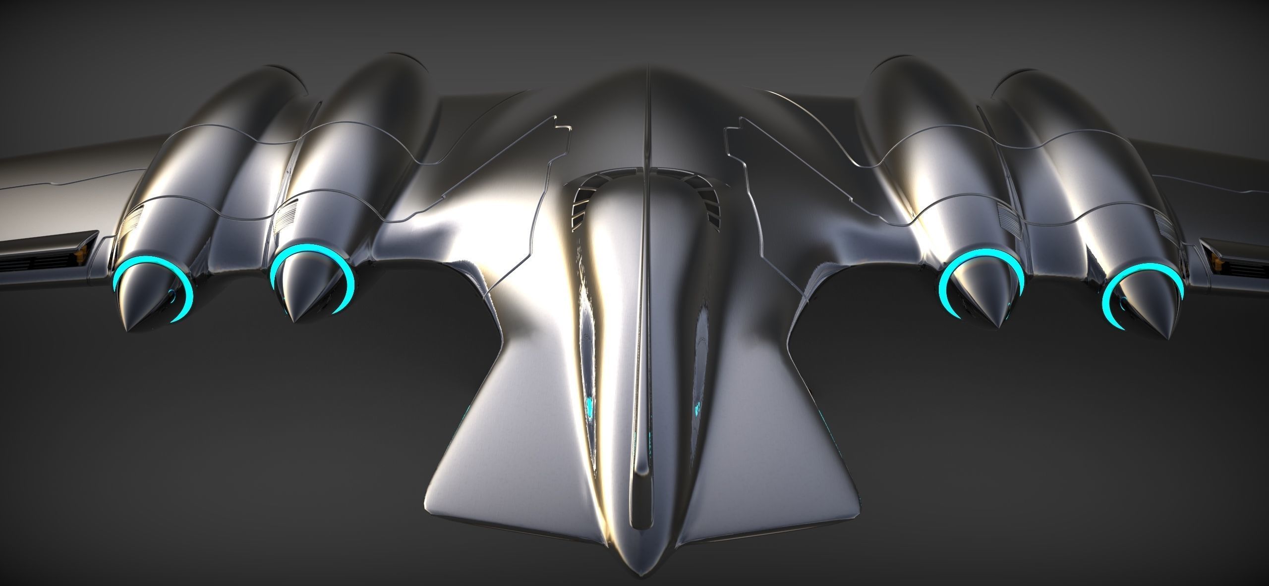 Starwars Naboo Cruiser Royal Diplomatic Ship  3D print model_11