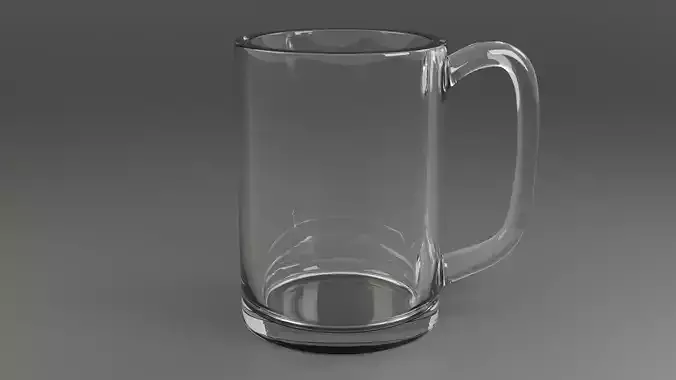 Glass pitcher