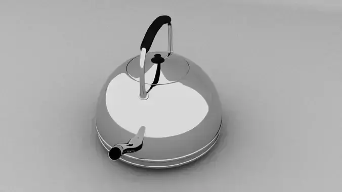 Kettler silver tea kettle
