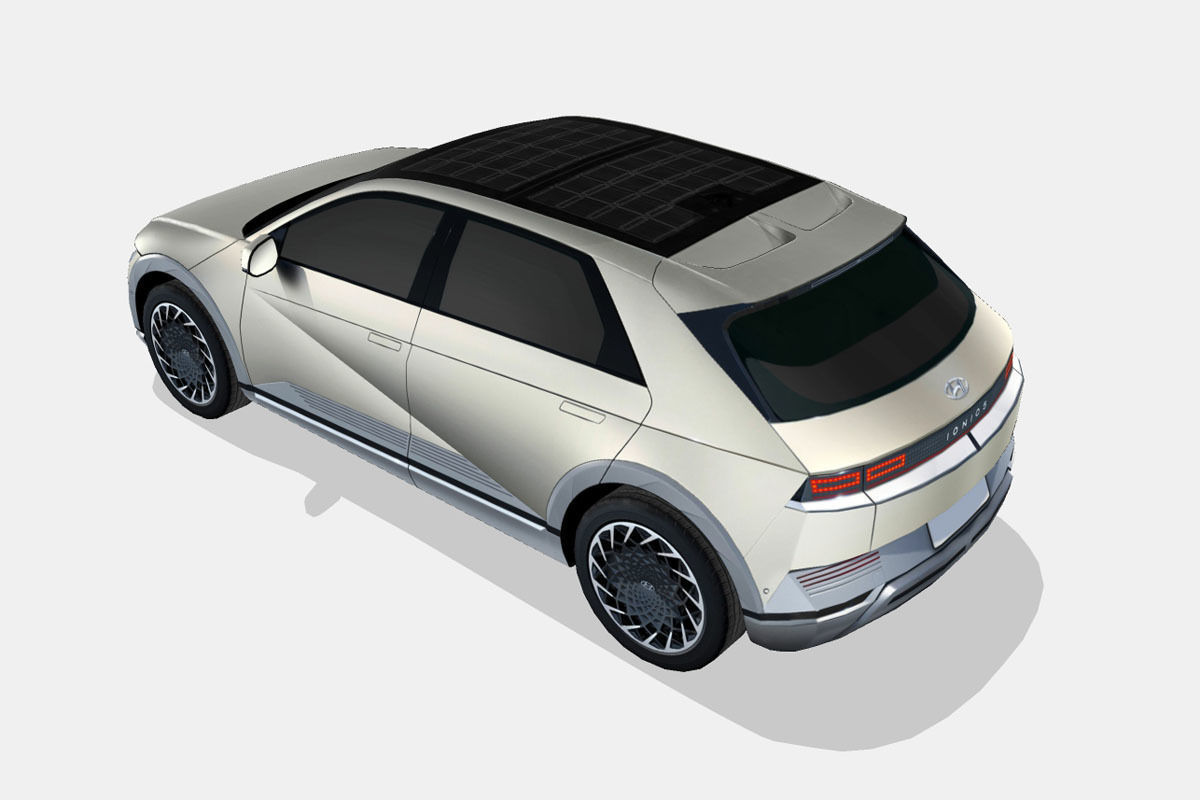 Hyundai Ioniq 5 2022 Low-poly 3D model_7