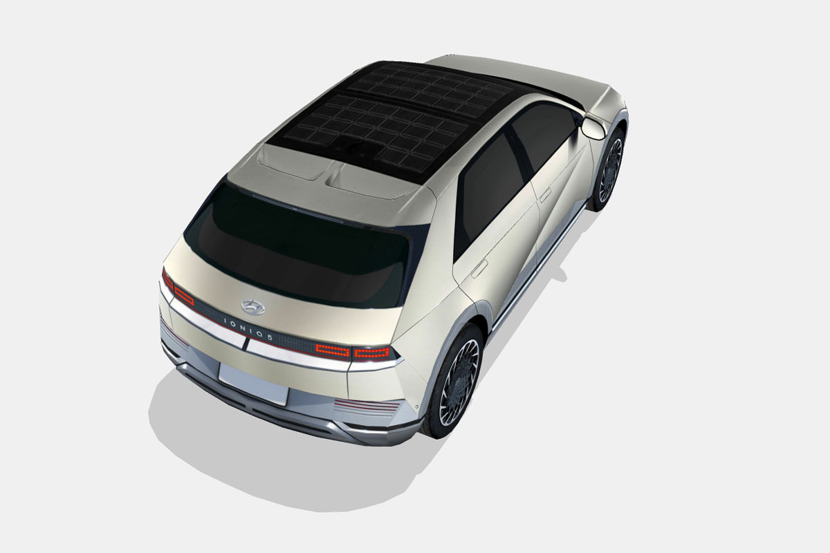 Hyundai Ioniq 5 2022 Low-poly 3D model_10
