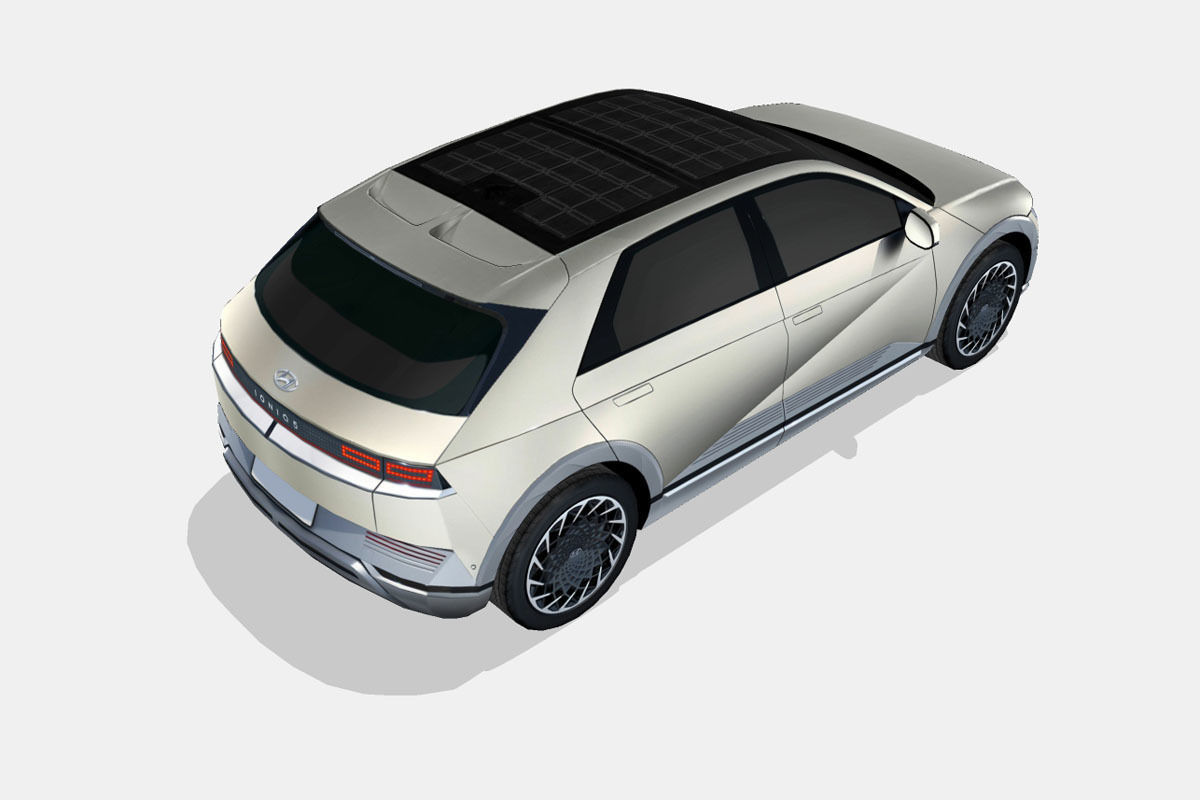 Hyundai Ioniq 5 2022 Low-poly 3D model_12