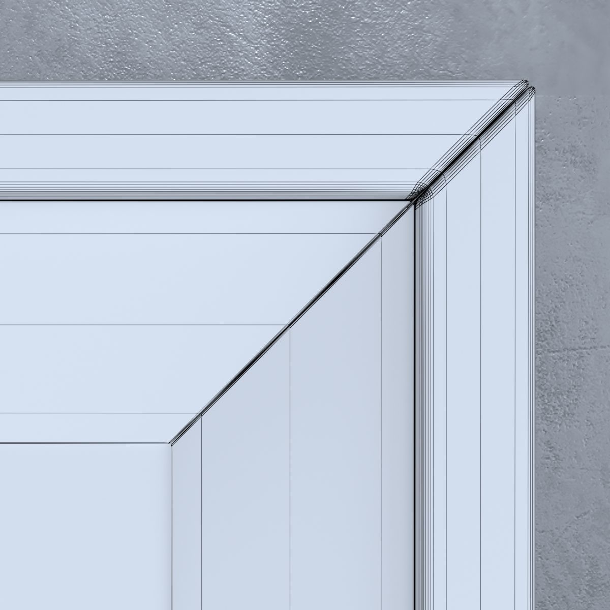 Frame 2 wall art for living room 3D model_7