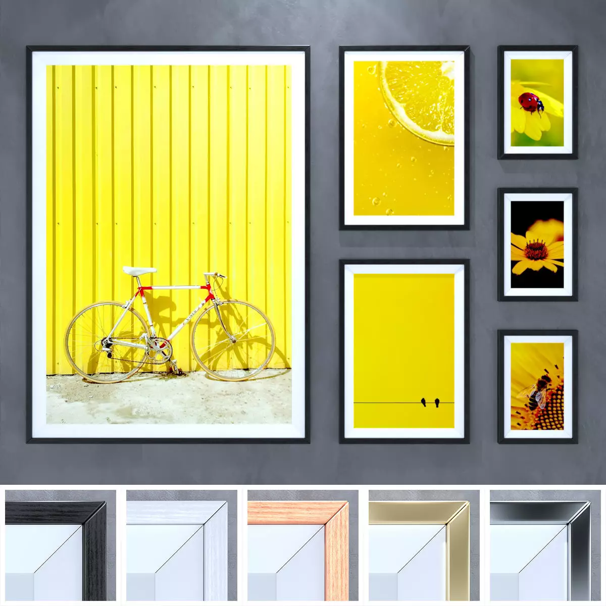 Frame 2 wall art for living room 3D model_0