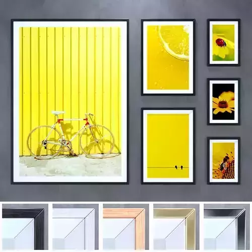 Frame 2 wall art for living room 3D model